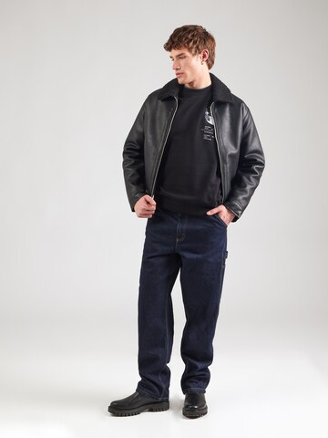 s.Oliver Sweatshirt in Zwart