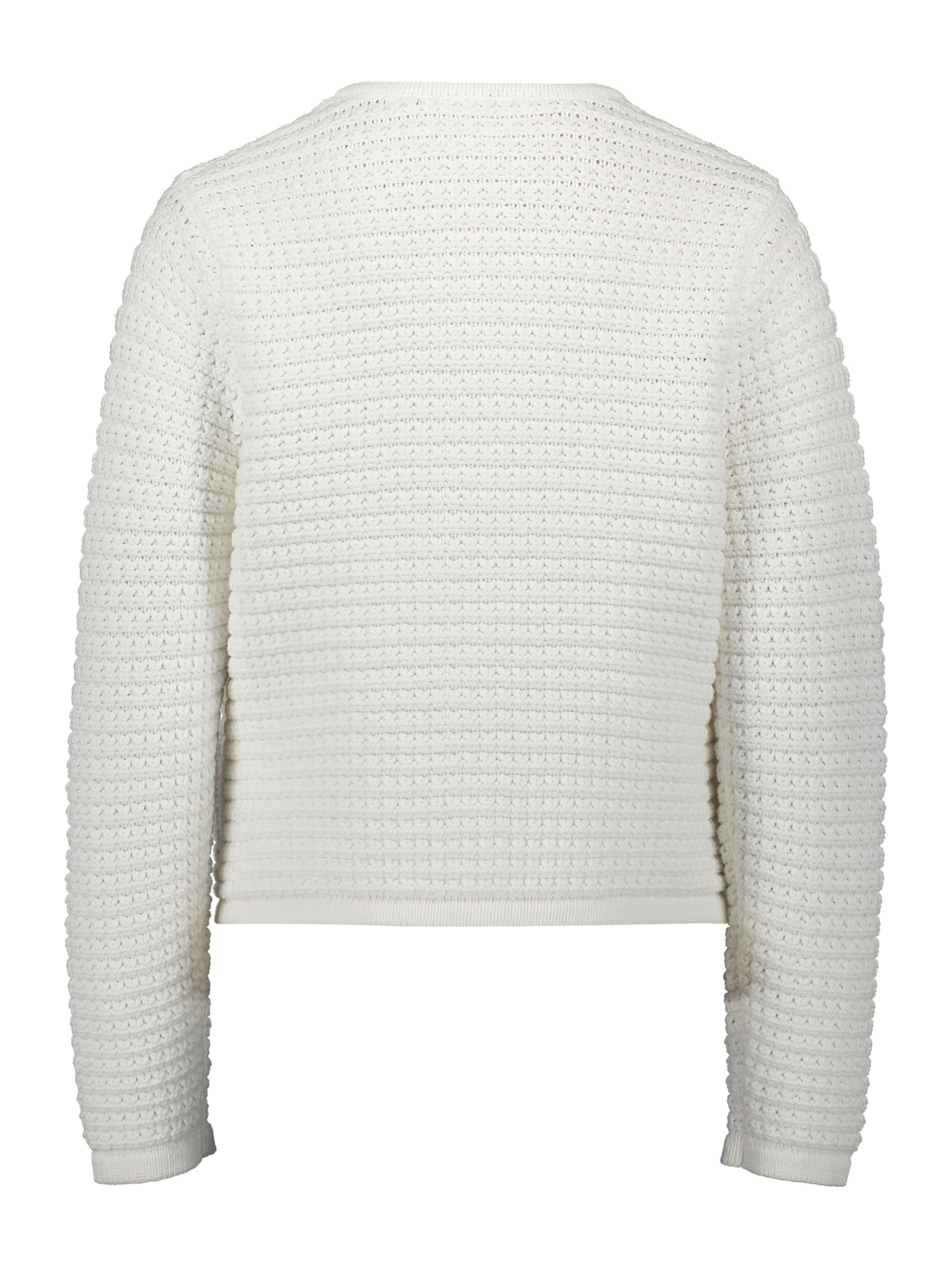 Betty & Co Gebreid vest in Wit