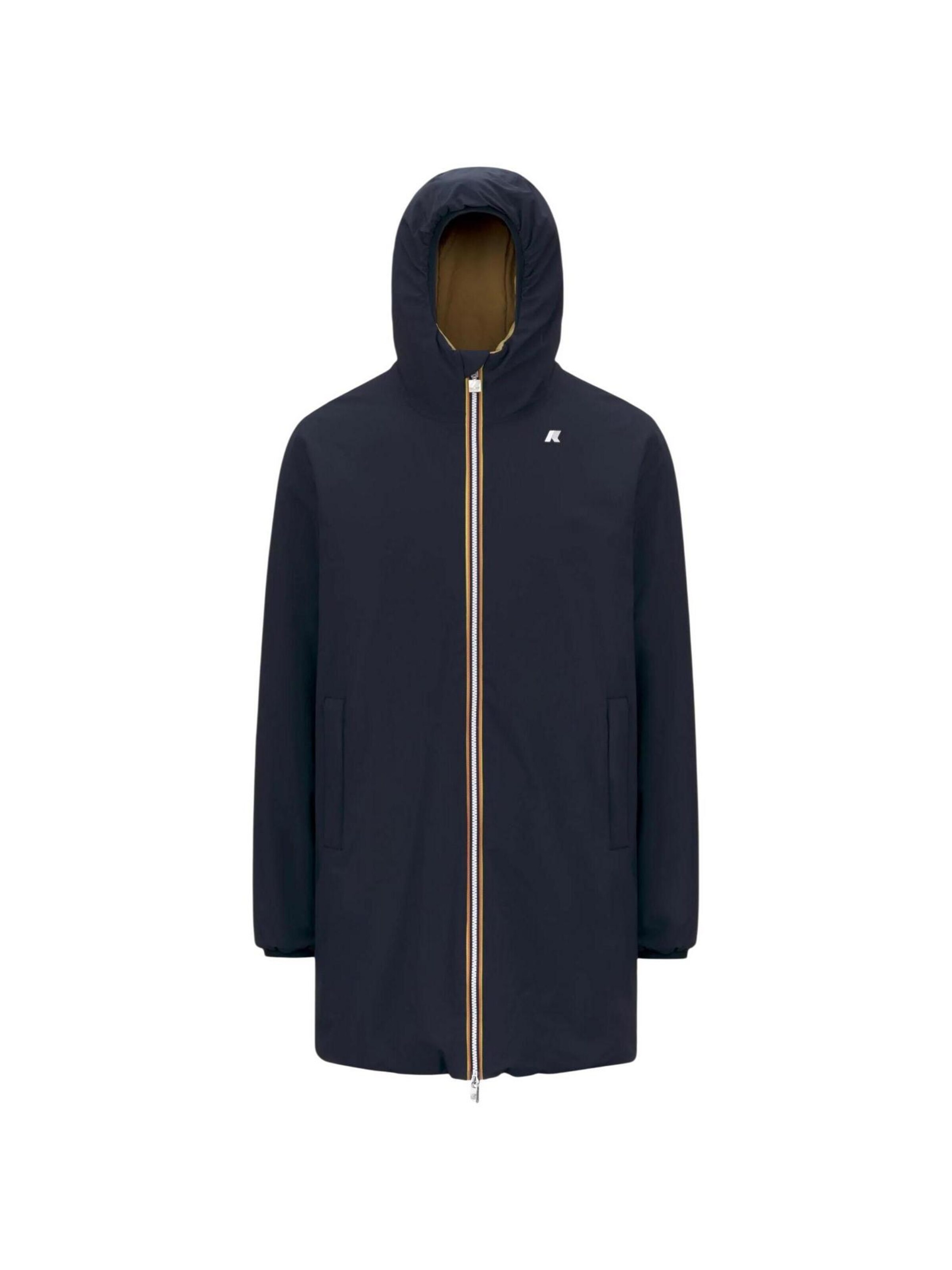 K Way Vinterrock 'Jacob St Warm Double K6128WW' i blå: framsida