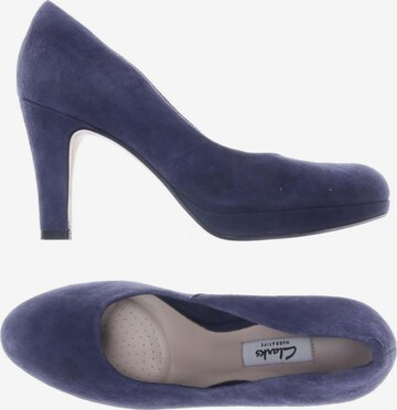 CLARKS High Heels & Pumps in 39 in Blue: front