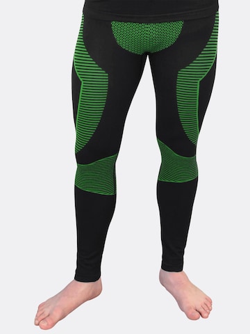 Sous-vêtements de sport 'Super Active Ride' Polar Husky en vert : devant