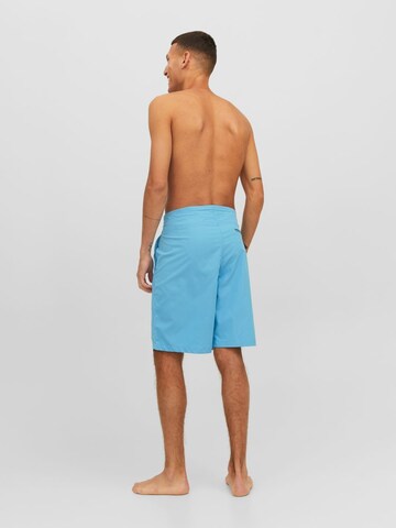 JACK & JONES Zwemshorts in Blauw