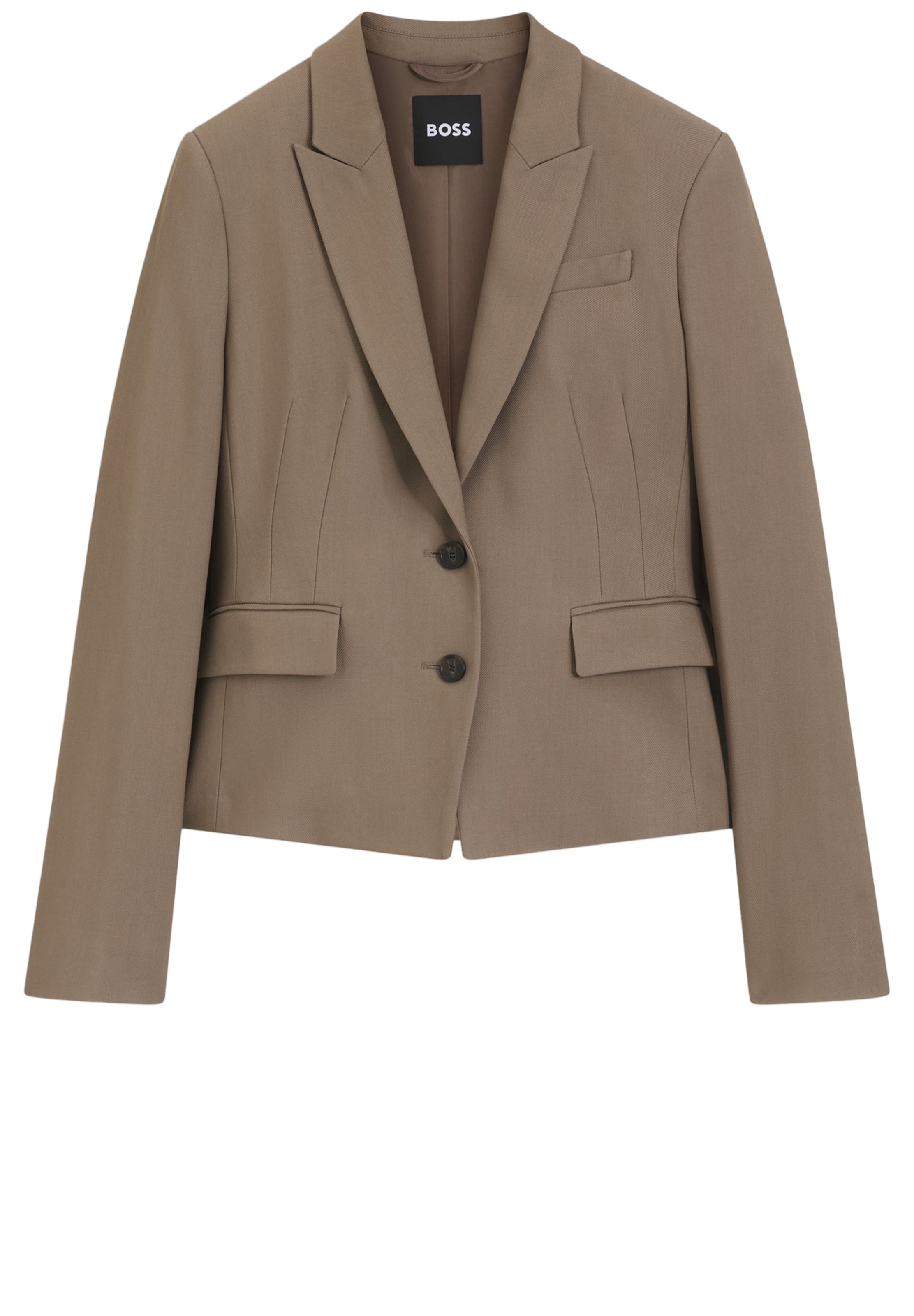 BOSS Blazer ' Jia' in Beige: Vorderseite
