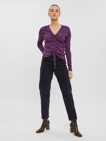 VERO MODA Sweater 'Thit' in Purple