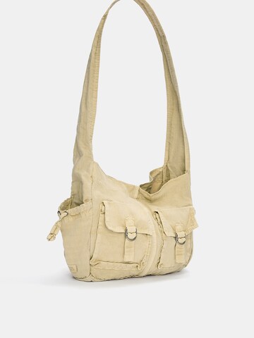 Pull&Bear Schultertasche in Braun