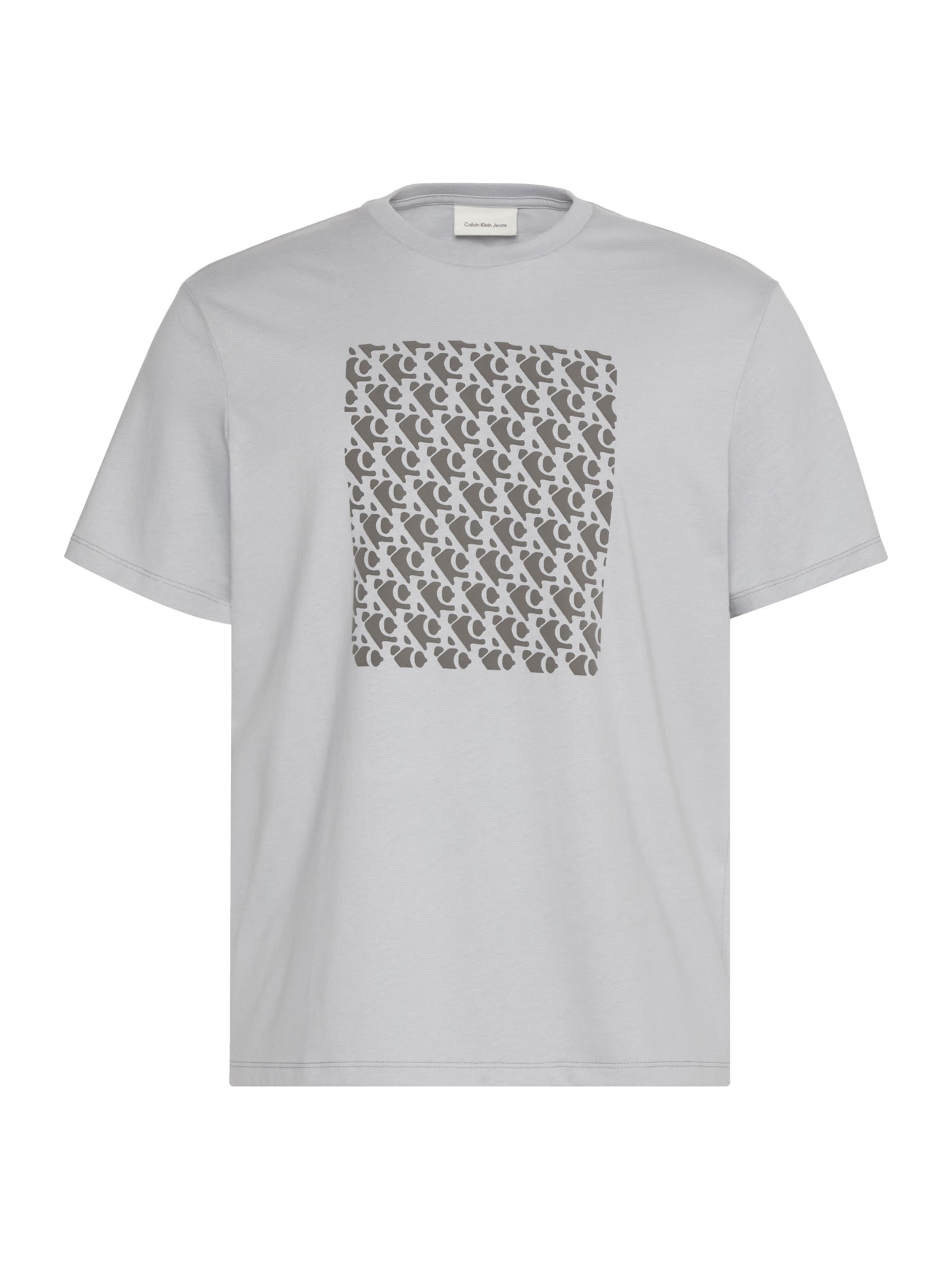 Calvin Klein Jeans - Camiseta en gris: frente