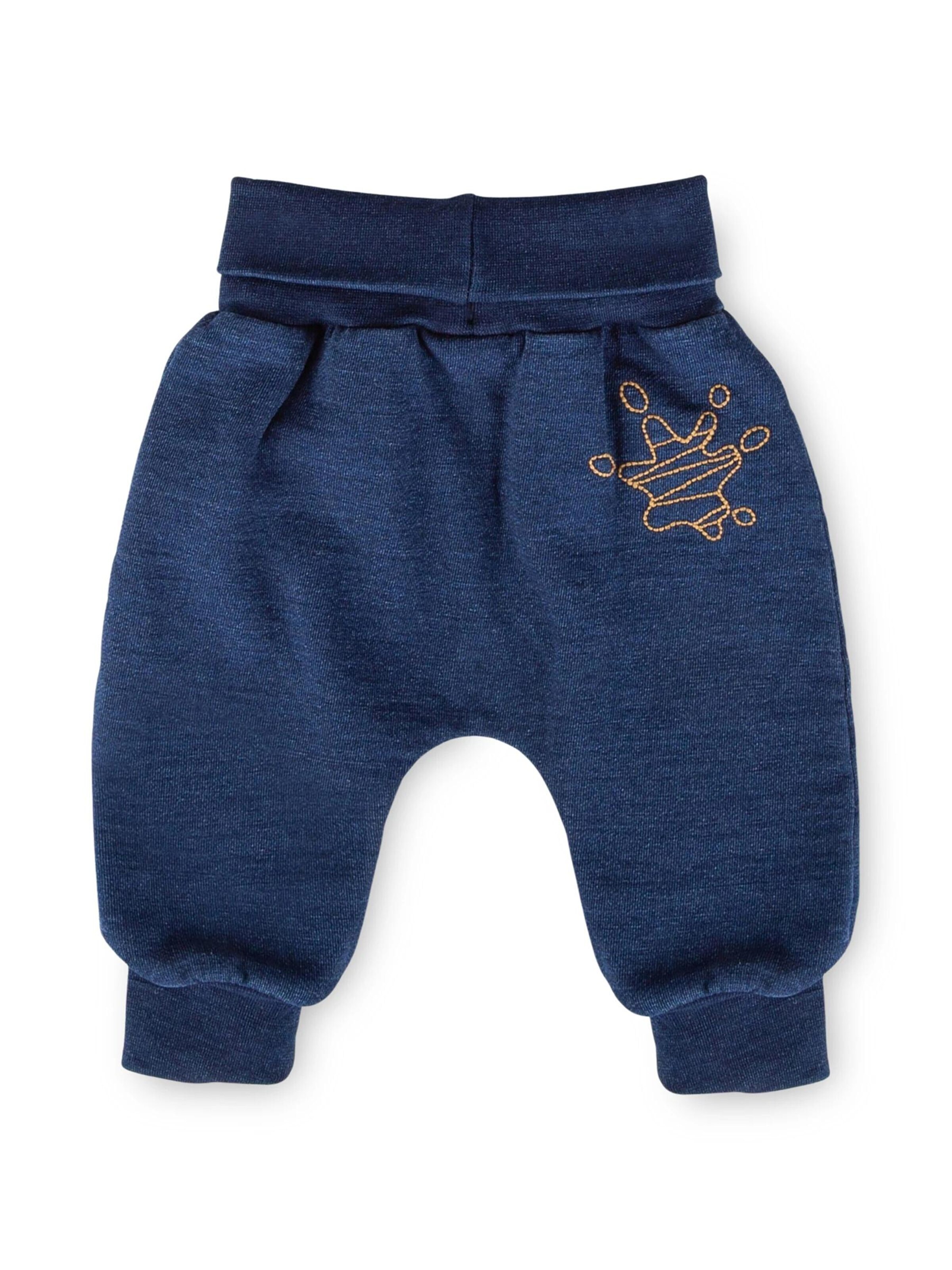 SIGIKID Regular Pants 'Sweathose' in Blue