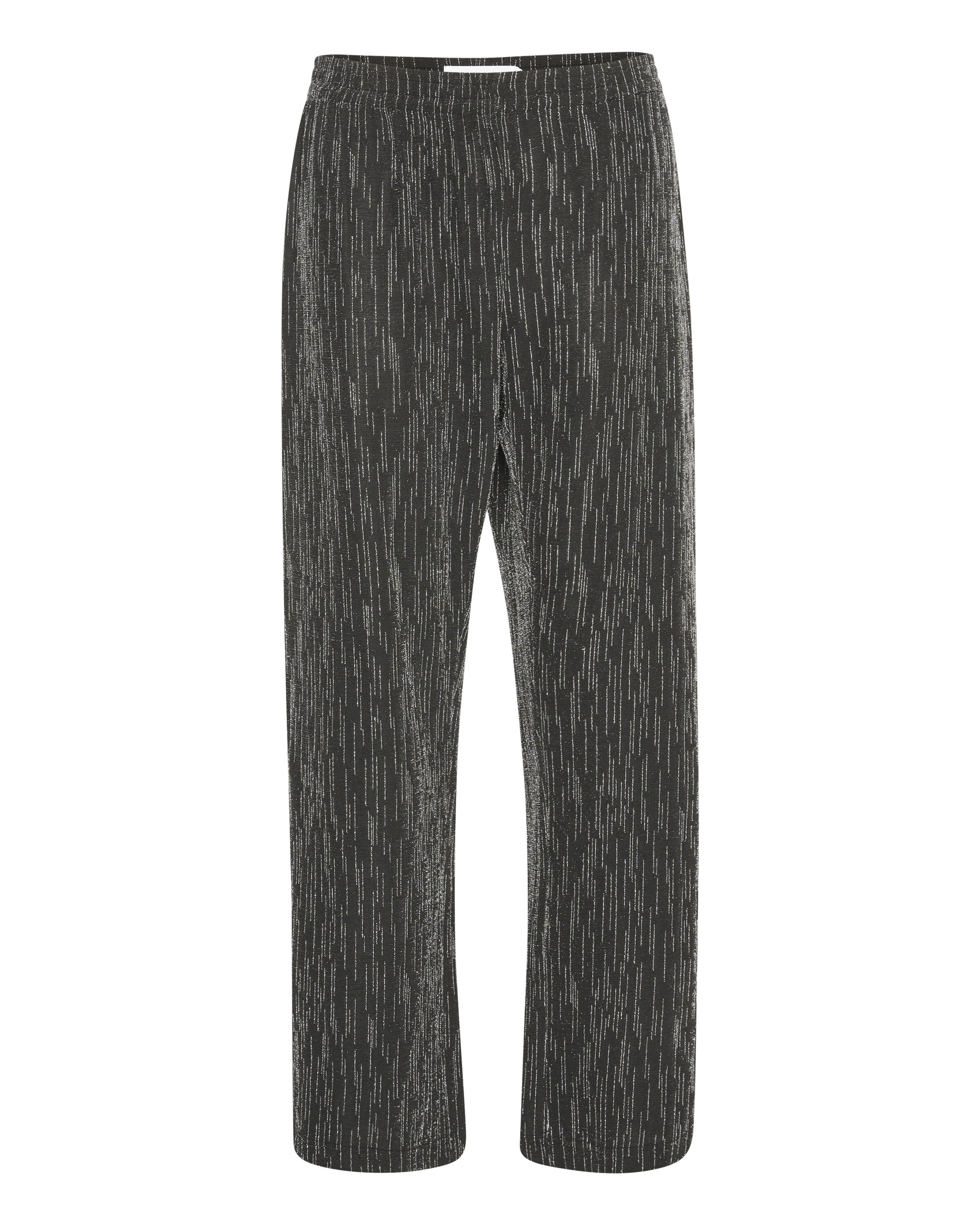 KAREN BY SIMONSEN Широка кройка Панталон 'Lea' в сиво: отпред