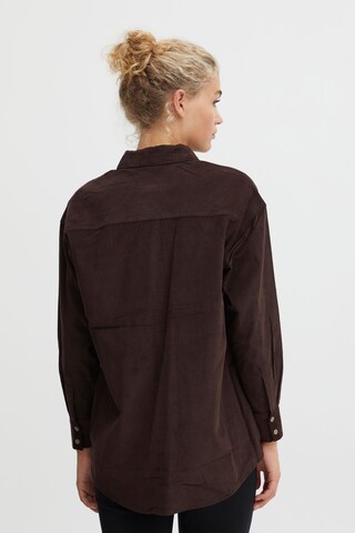 Camicia da donna 'DINIA' di b.young in marrone