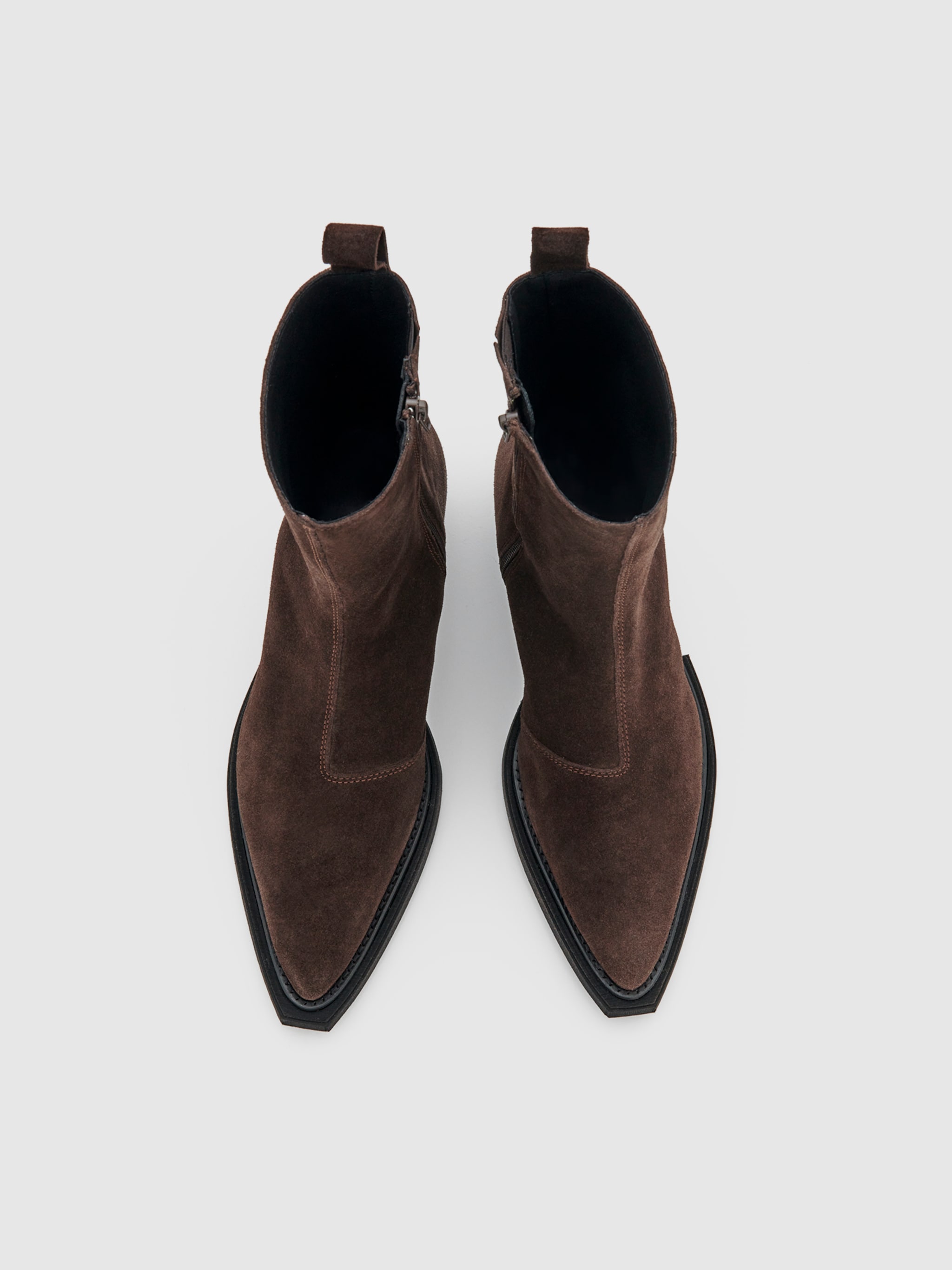 EDITED Produkte Stiefelette 'Alia' dunkelbraun