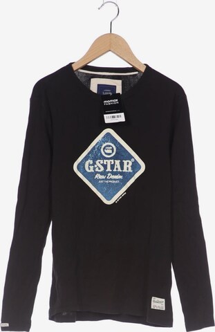 G-Star RAW Langarmshirt S in Schwarz: predná strana