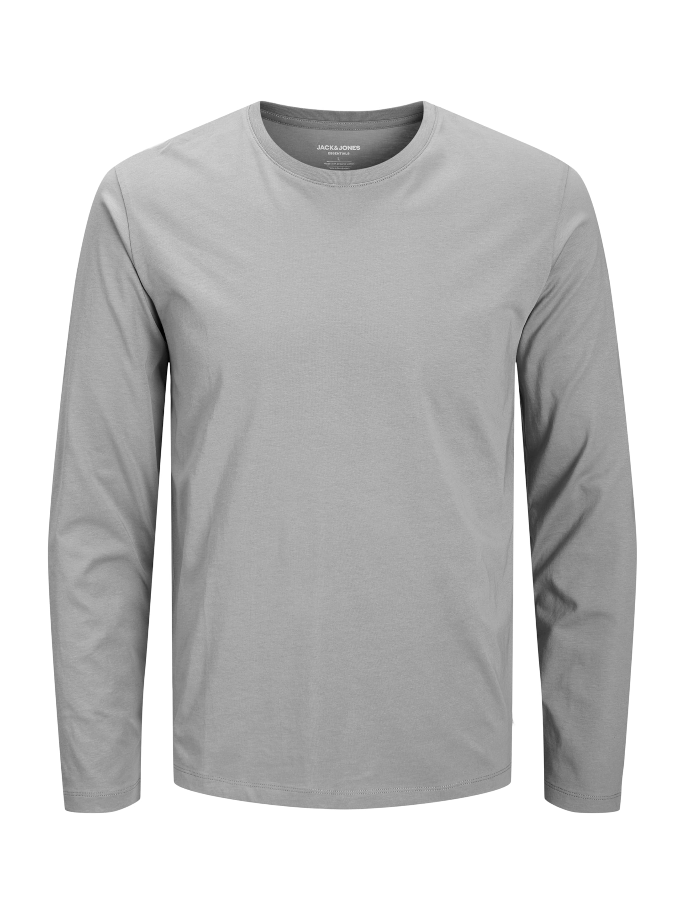 JACK &amp; JONES T-shirt i grå: framsida