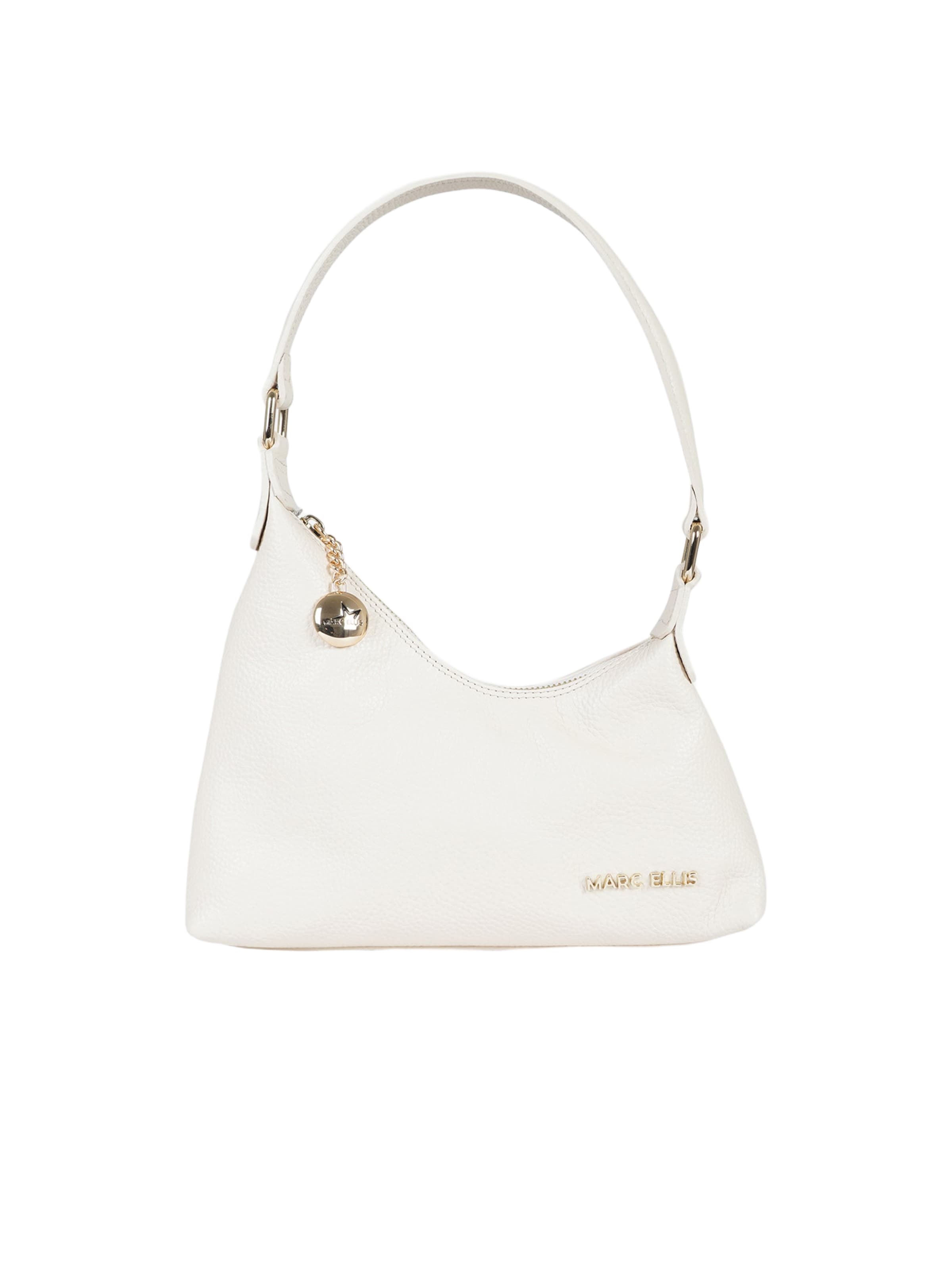 Marc Ellis Schoudertas in Beige: voorkant