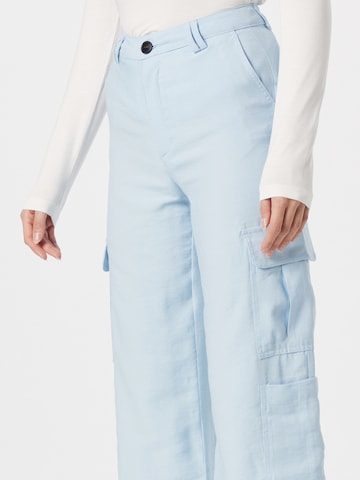Wide leg Pantaloni cargo di Tally Weijl in blu
