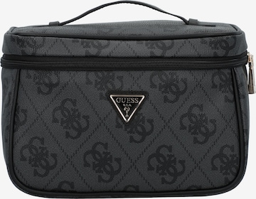 GUESSKozmetička torbica 'BERTA TOILETRY TRAIN CASE' - crna boja: prednji dio