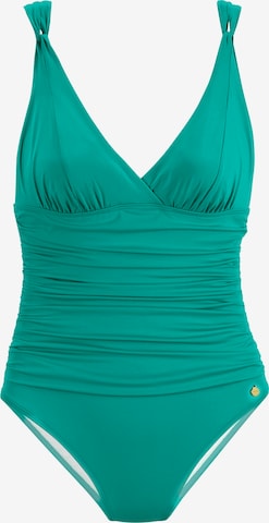 LASCANA Swimsuit in Green: front
