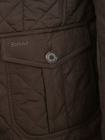 Barbour Winter Coat 'Lutz' in Brown