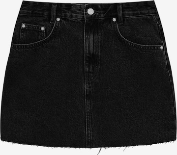 Pull&Bear Skirt in Black: front