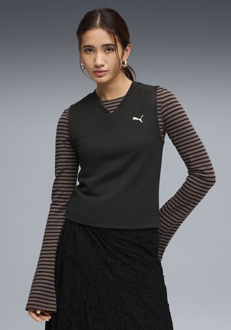 PUMA Top in Schwarz: Vorderseite