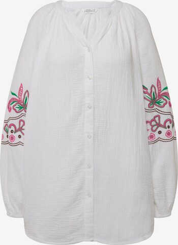 Studio Untold Blouse in White: front