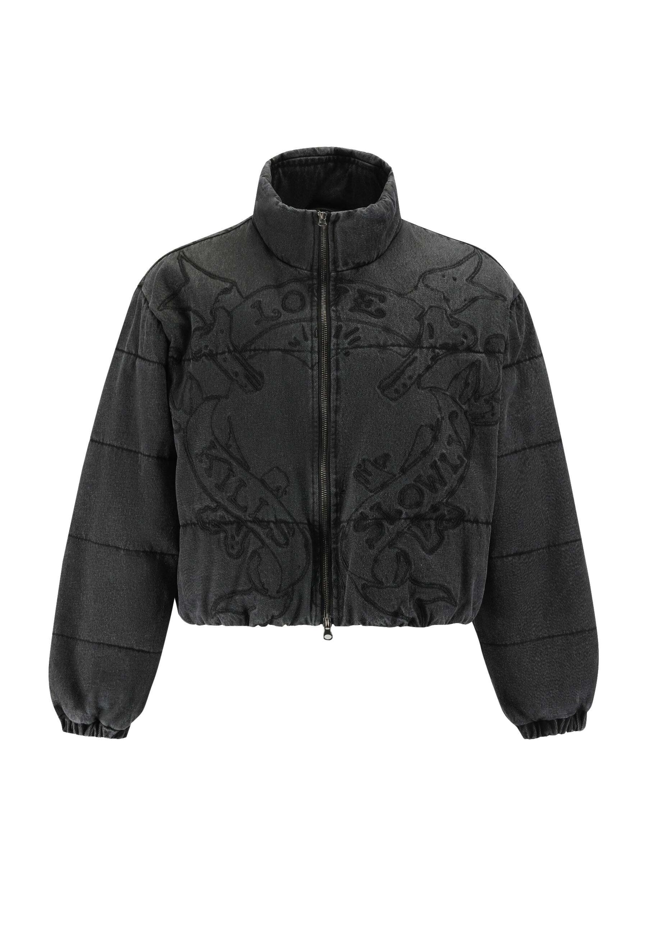 Ed Hardy Talvejope 'Love Kills', värv must: eest vaates