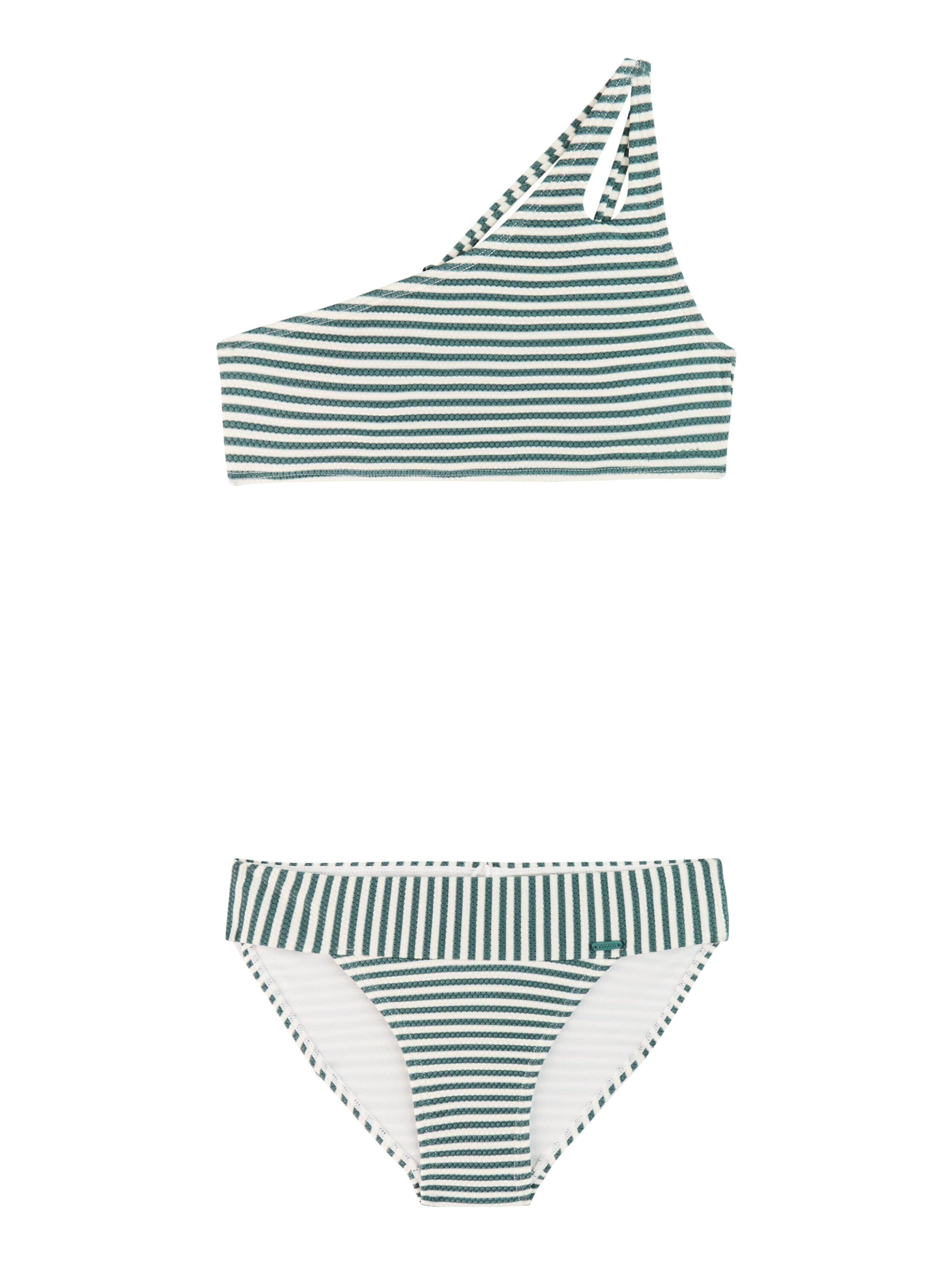 PROTEST Bralette Bikini 'PRTGogo JR' in Green: front