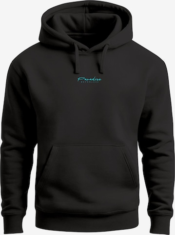 Neverless Sweatshirt 'Palms Beach' in Black: front