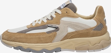 Sneaker bassa 'De Rezer 02 ' di Floris van Bommel in beige: frontale