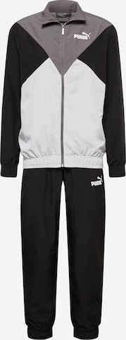 PUMA Tracksuit in Black: front