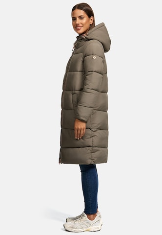 MARIKOO Winter Coat in Brown
