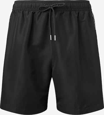 Shorts de bain Calvin Klein Swimwear en noir : devant