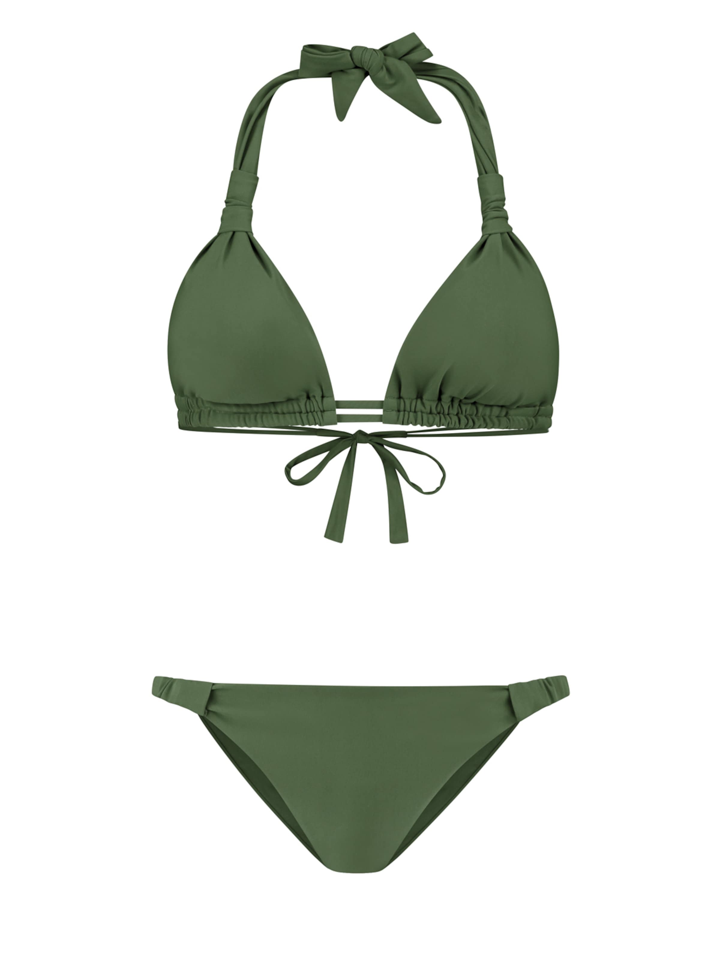 žalia Shiwi Trikampė Bikinis 'Bibi': priekis