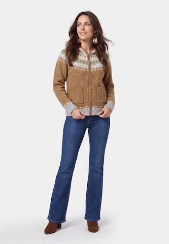 Cardigan 'Western Country' usha FESTIVAL en marron