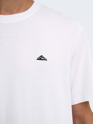 Only & Sons - Camisa 'ONSJEFF' em branco