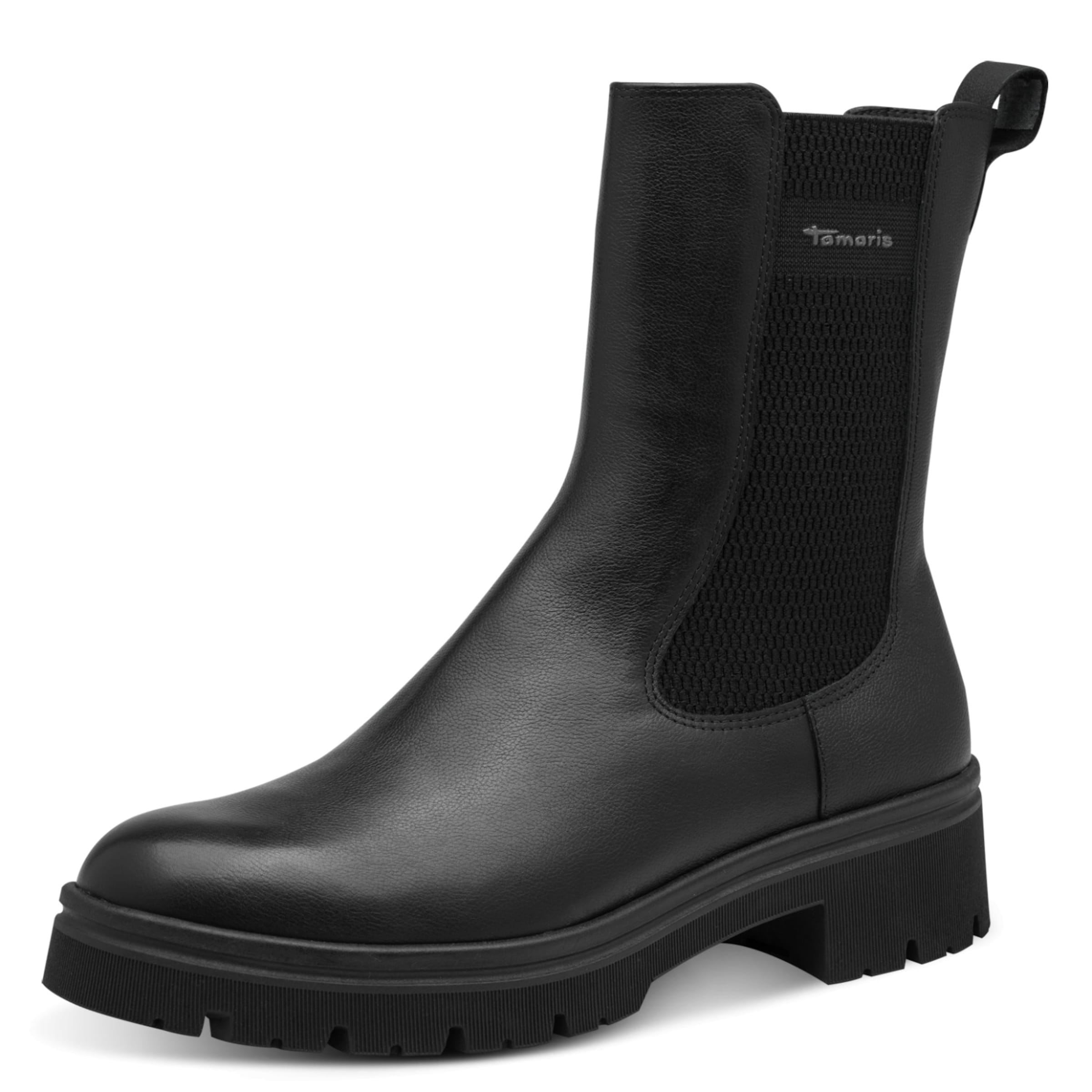 Tamaris Ankle Boots in Black: front