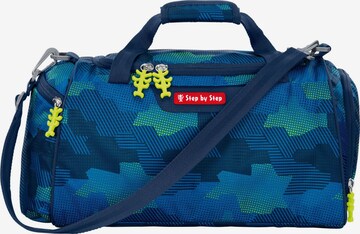 Borsa sportiva di STEP BY STEP in blu: frontale