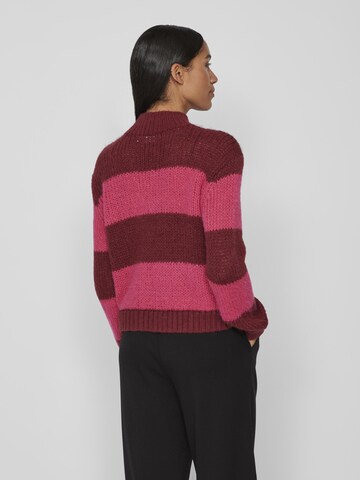 VILA Sweater 'Bailey' in Pink