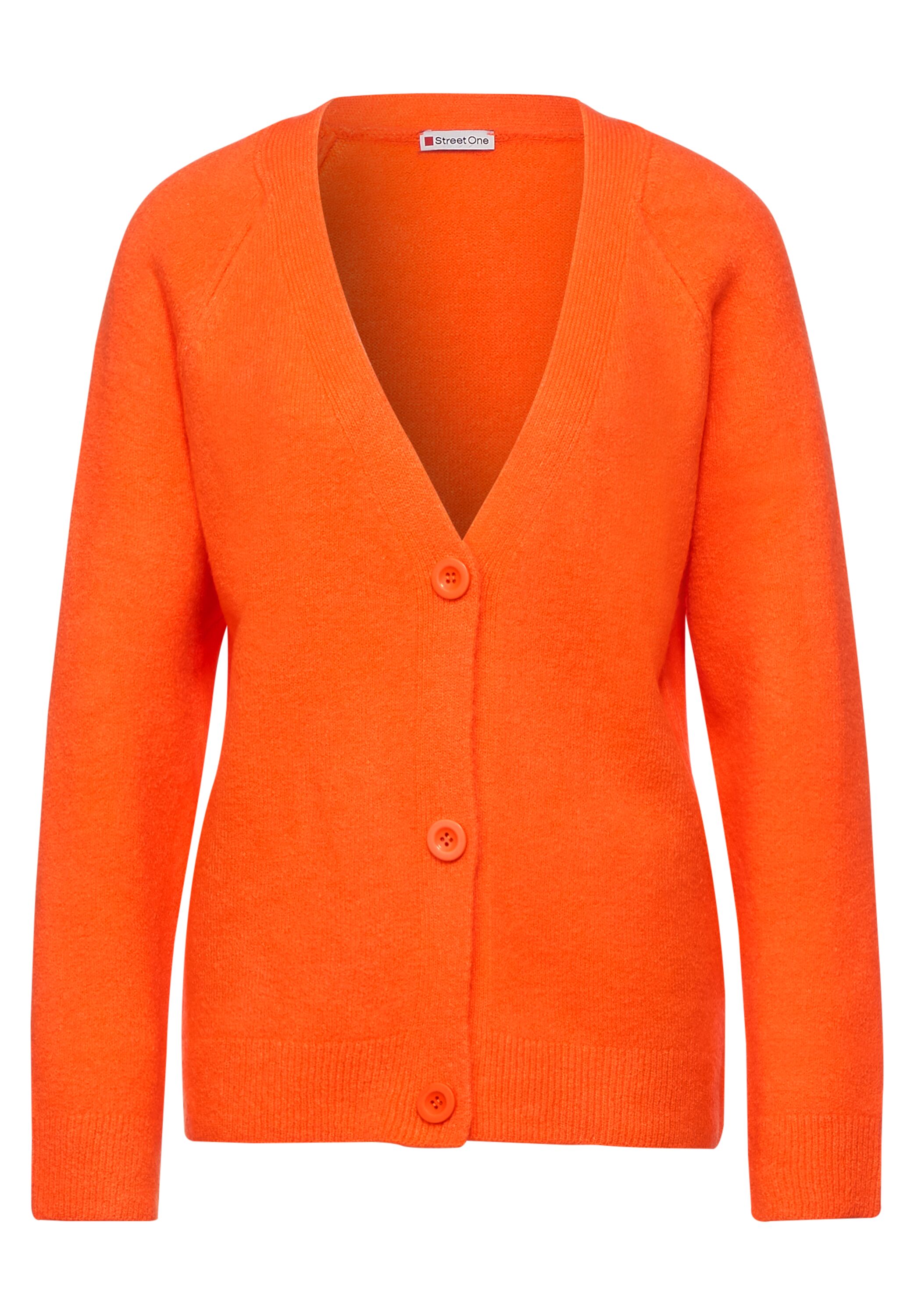 Abbigliamento Taglie comode STREET ONE Giacchetta in Arancione Neon 