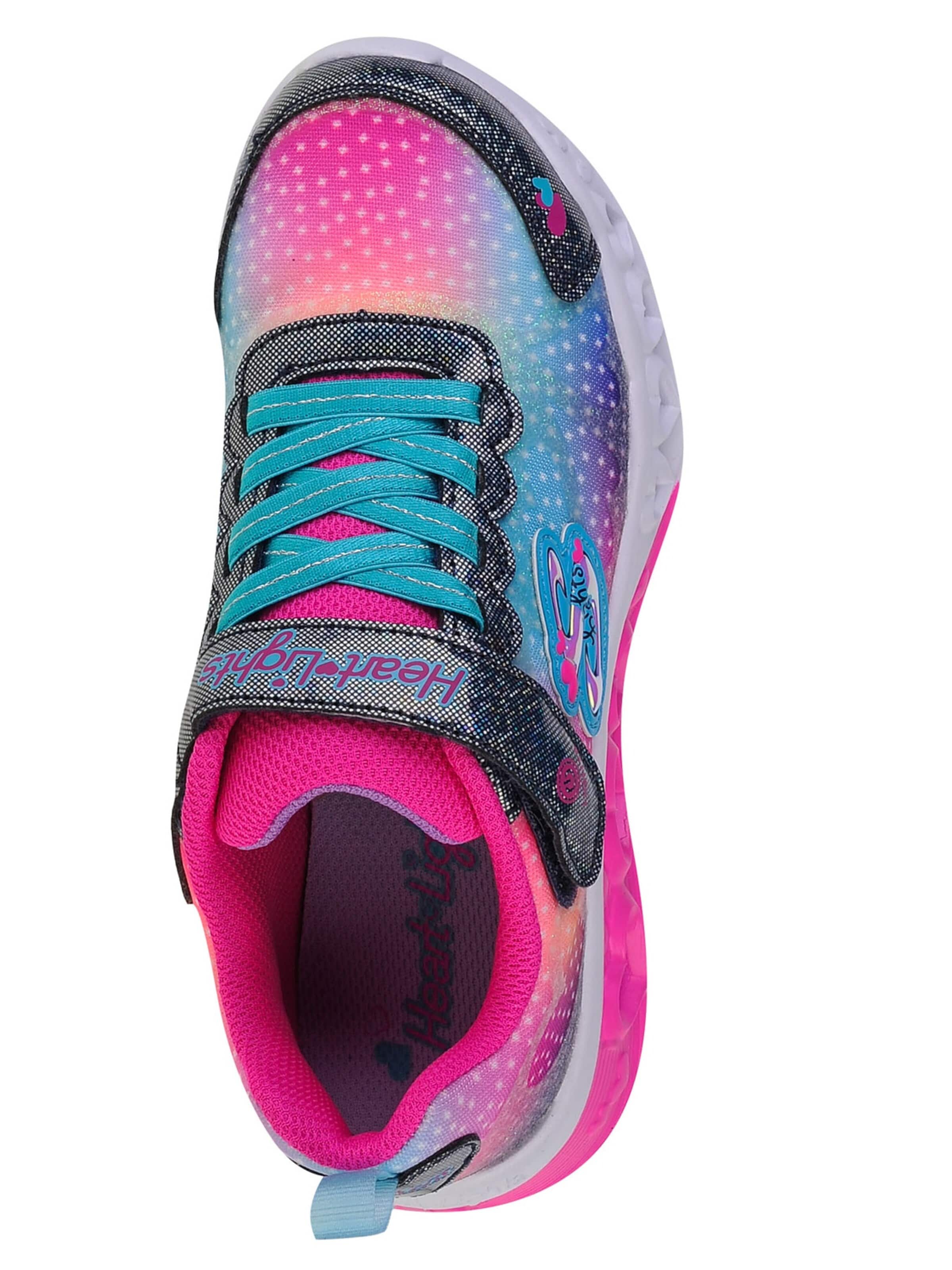 SKECHERS Sneakers 'Skechers Flutter Heart Lights' in Roze