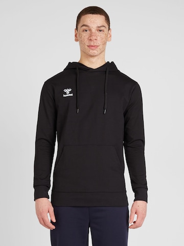 Hummel - Camiseta deportiva 'GO 2.0' en negro: frente