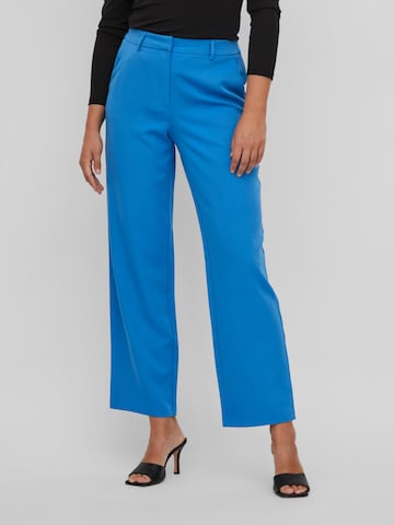 VILA Regular Pants 'Kammas' in Blue: front