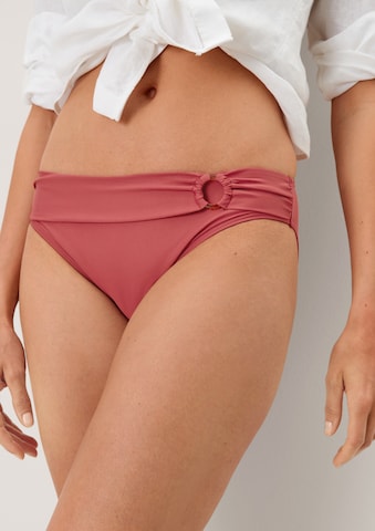 Pantaloncini per bikini 'Rome' di s.Oliver in rosso