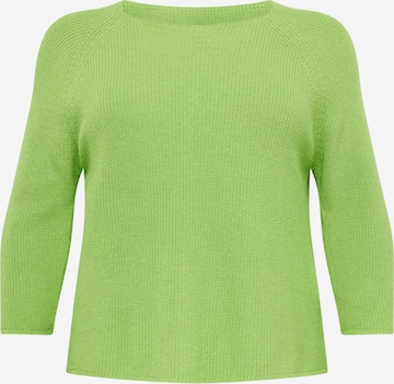 Persona by Marina Rinaldi Sweater 'DAVY' in Green: front