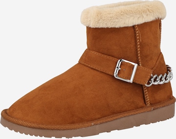 ONLY Boots 'Breeze' in Brown: front