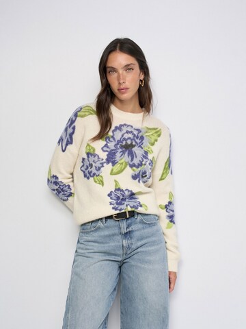 Salsa Jeans Trui in Beige: voorkant