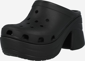 Crocs Clogs 'Siren' in Schwarz: predná strana