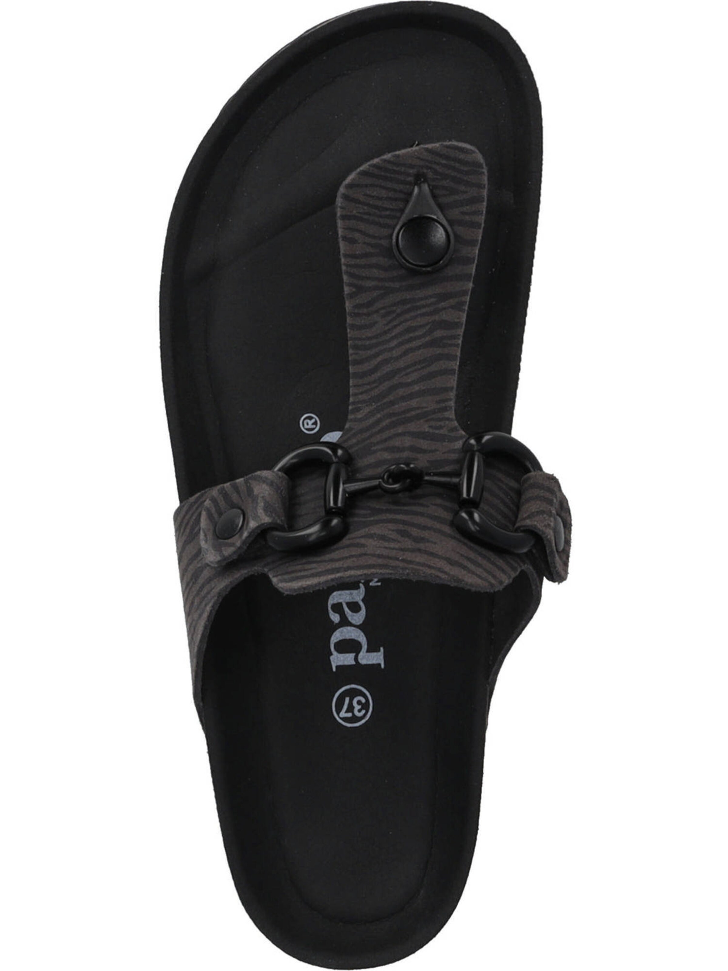 Palado T-bar sandals 'Kos' in Grey