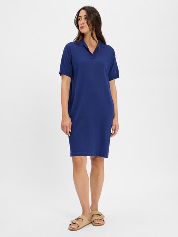 MAERZ Muenchen Knitted dress in Blue: front