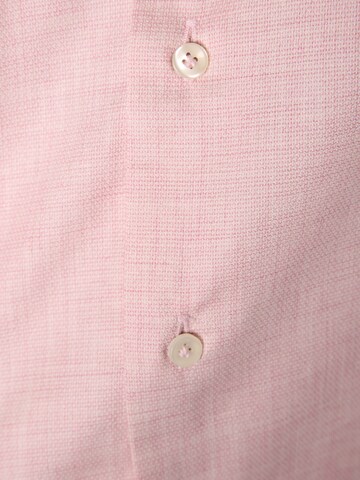 Profuomo Slim fit Overhemd in Roze