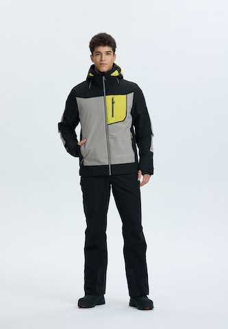 ICEPEAK Athletic Jacket in Grey: front